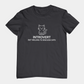 Introvert But Willing to Discuss Cats Shirt – Simple Line Art Cat Tee