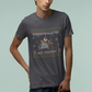 T-Shirt Overstimulated But Festive - Ugly Christmas Sweater Shirt Opossum