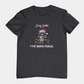 T-Shirt Sorry Santa I've Been Feral - Funny Christmas Shirt Raccoon