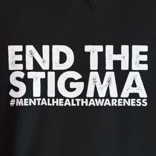 End the Stigma – Black Mental Health Hoodie for Awareness & Support