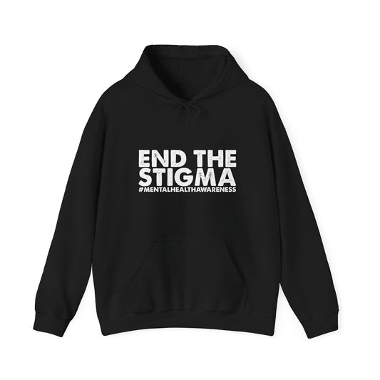 End the Stigma – Black Mental Health Hoodie for Awareness & Support