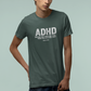 T-Shirt ADHD Because Why Finish One Task Shirt – Funny Distressed Graphic Tee