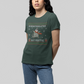 T-Shirt Overstimulated But Festive - Ugly Christmas Sweater Shirt Opossum