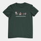 T-Shirt Overstimulated but Festive - Funny Introvert Christmas Shirt Opossum