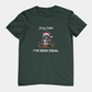 T-Shirt Sorry Santa I've Been Feral - Funny Christmas Shirt Raccoon