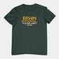 T-Shirt BRAIN BUFFERING Retro Pixel ADHD Loading Screen Graphic T-Shirt
