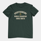 T-Shirt Overthinking World Champion T-Shirt – Funny Varsity Graphic Tee