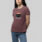 T-Shirt Ew People Cat Shirt – Vintage Sunset Funny Introvert T-Shirt