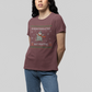 T-Shirt Overstimulated But Festive - Ugly Christmas Sweater Shirt Opossum