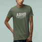 T-Shirt ADHD Because Why Finish One Task Shirt – Funny Distressed Graphic Tee