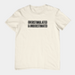 T-Shirt OVERSTIMULATED & UNDERESTIMATED ADHD Minimalist Graphic T-Shirt