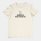 T-Shirt INTROVERT BUT WILLING TO DISCUSS CATS Funny Cat Lover T-Shirt