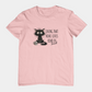 T-Shirt Living That Nine Lives Kind of Tired T-Shirt – Scruffy Cat Graphic Tee