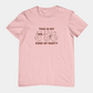 T-Shirt This Is My Kind of Party Cat Shirt – Funny Cartoon Wine T-Shirt