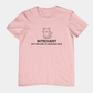 Introvert But Willing to Discuss Cats Shirt – Simple Line Art Cat Tee