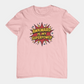 T-Shirt AWKWARD IS MY SUPERPOWER Comic Pop Art Introvert Graphic T-Shirt