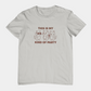 T-Shirt This Is My Kind of Party Cat Shirt – Funny Cartoon Wine T-Shirt