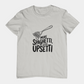 T-Shirt More Spaghetti Less Upsetti T-Shirt – Funny Pasta Pun Foodie Tee
