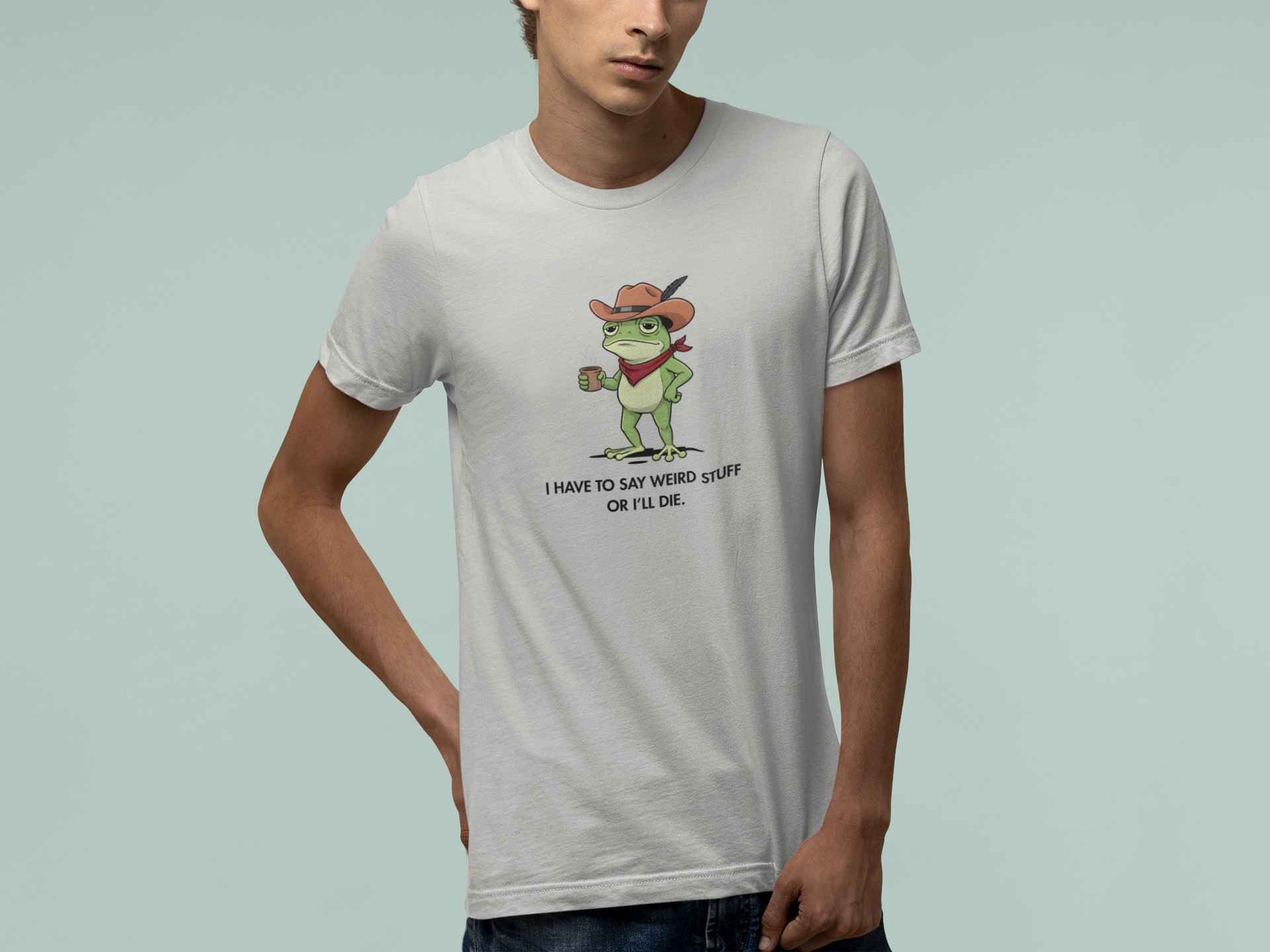 T-Shirt I Have To Say Weird Stuff Or I'll Die - ADHD Shirt Funny Intrusive Thoughts