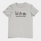 T-Shirt Overstimulated but Festive - Funny Introvert Christmas Shirt Opossum