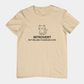 Introvert But Willing to Discuss Cats Shirt – Simple Line Art Cat Tee
