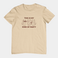 T-Shirt This Is My Kind of Party Cat Shirt – Funny Cartoon Wine T-Shirt