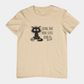 T-Shirt Living That Nine Lives Kind of Tired T-Shirt – Scruffy Cat Graphic Tee