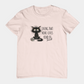 T-Shirt Living That Nine Lives Kind of Tired T-Shirt – Scruffy Cat Graphic Tee
