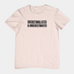 T-Shirt OVERSTIMULATED & UNDERESTIMATED ADHD Minimalist Graphic T-Shirt