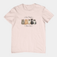 T-Shirt Less People More Cats Shirt – Cute Funny Cat Lover Graphic Tee