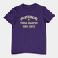 T-Shirt Overthinking World Champion T-Shirt – Funny Varsity Graphic Tee