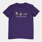 T-Shirt Overstimulated but Festive - Funny Introvert Christmas Shirt Opossum