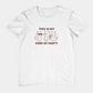 T-Shirt This Is My Kind of Party Cat Shirt – Funny Cartoon Wine T-Shirt