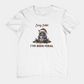 T-Shirt Sorry Santa I've Been Feral - Funny Christmas Shirt Raccoon